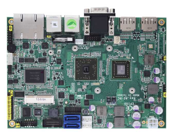 EP100 - Одноплатный компьютер формата EPIC, AMD G-Series APU T40R 1.0 GHz / T56N 1.65 GHz