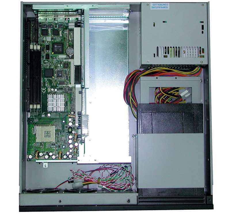 AX61222TP/AX61220TP - Корпус 2U 19 для процессорных модулей PICMG 1.0/1.3 , 5-slot, 2x3.5 HDD, 1x5.25 HDD, 1xslim-line CD-ROM