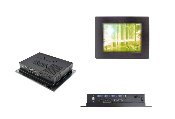 BPF-3012-E Панельный компьютер c пассивным охлажд. 12 (IP65) на базе V4 Eden (VGA, CF, CD-ROM, 2xLAN, 4xCOM, 2xUSB, Wi-Fi)