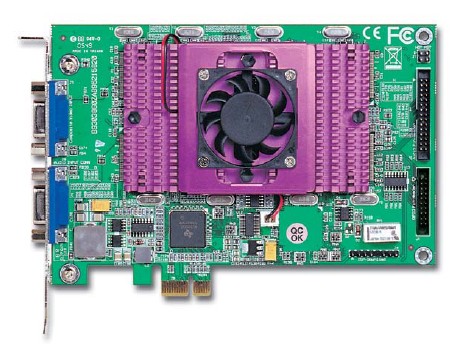 DVC5215. 8 - канальный модуль полнокадрового  видеозахвата PCI-Express