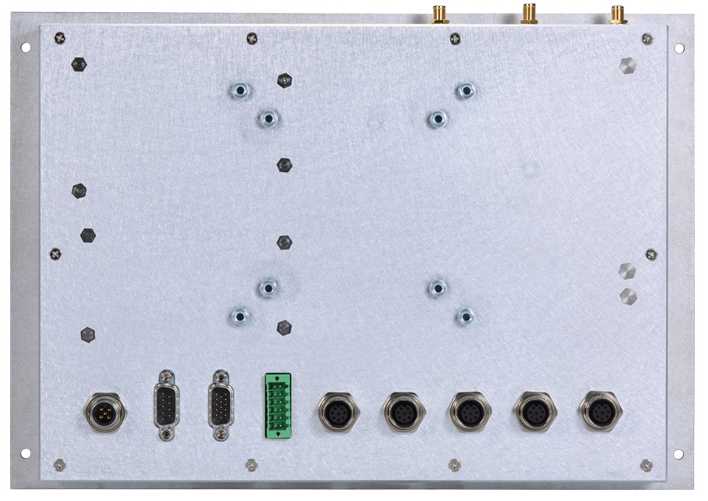 GOT710-837 - Панельный железнодорожный компьютер 10.4 SVGA, 1 000 nit, Intel Atom E3845, IP-65, EN 50155, -25º ~ +55º C