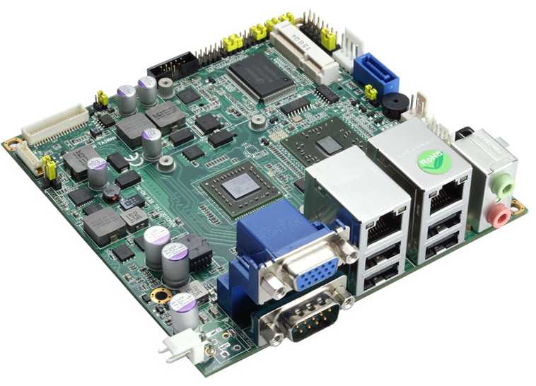 NANO101 - Одноплатный компьютер Nano-ITX, AMD G-Series, LVDS/ VGA, 2xLAN, Audio