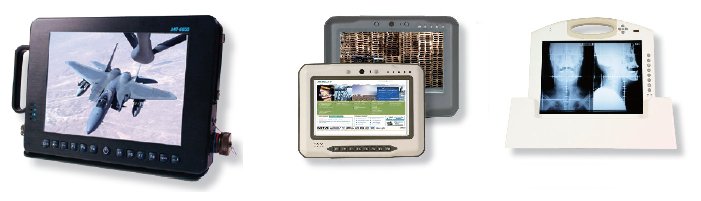  малогабаритные защищенные планшетные компьютеры (Tablet PC) с защитой от IP54 до IP68
