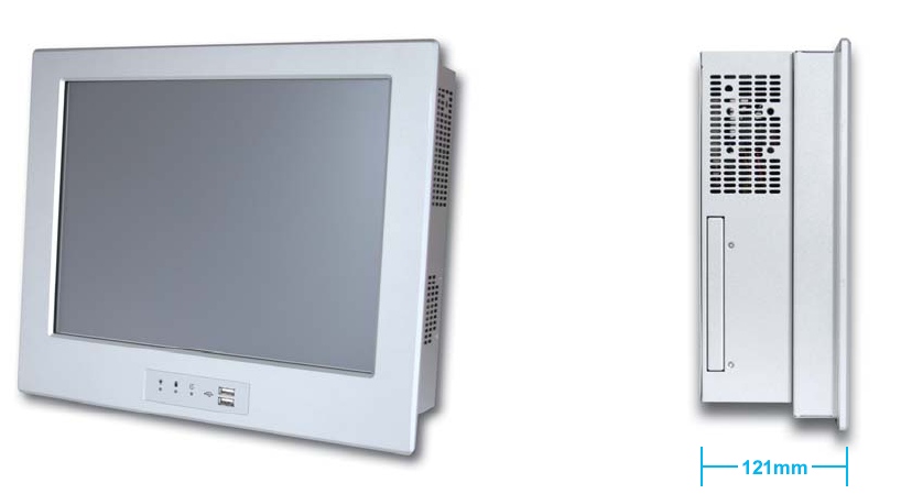 Portwell PARD-S150T  Производительный панельный компьютер LCD 15 на базе Core 2 Duo (LAN, SATA, Wi-Fi, PCI, CD/DVD)