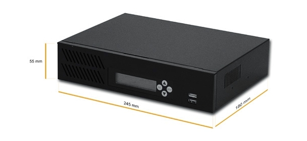 Portwell PEC-1021 корпус для одноплатного компьютера 3.5