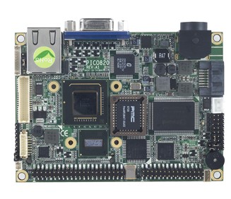 AXIOMTEK PICO820 - одноплатный компьютер Pico-ITX с низким энергопотреблением на базе Intel Atom Z510 / Z530 (1.1 - 1.6 Ггц)