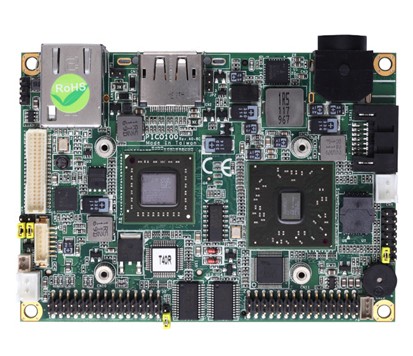 AXIOMTEK PICO100 - одноплатный компьютер Pico-ITX с низким энергопотреблением на базе AMD APU T40 Dual Core 1 Ггц