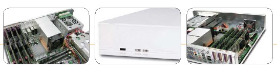 PVS-2422 - Корпус имеет очень хорошую систему охлаждения процессора и карт видеозахвата