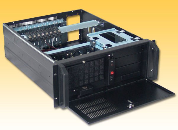 Norco RPC-910 - Корпус 4U 19 для ATX или PICMG (вибростойкость, воздушный фильтр, 7x3.5