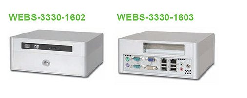 Portwell WEBS-3330 - модификации с DVD и PCI/e x 1 expansion